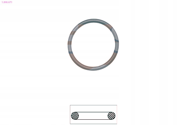 фото №2, Прокладка термостата eps