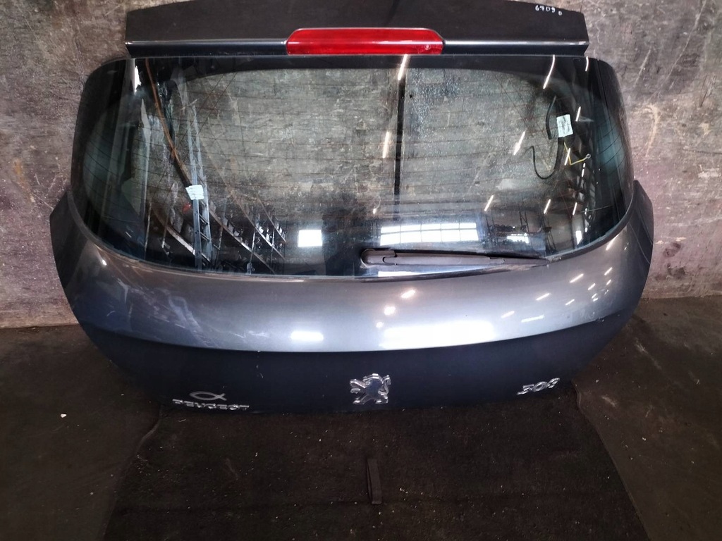 фото №11, Kompletny задня кришка багажника багажника бампер задня лампи peugeot 308 t7 hb ktpd