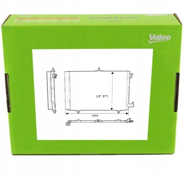 фото №1, Радиатор кондиционера do citroen c4 cactus 75 82