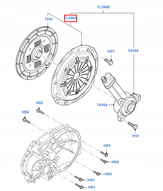 фото №7, Оригінальні зчеплення focus mk2/c-max mk1 1.6l tdci