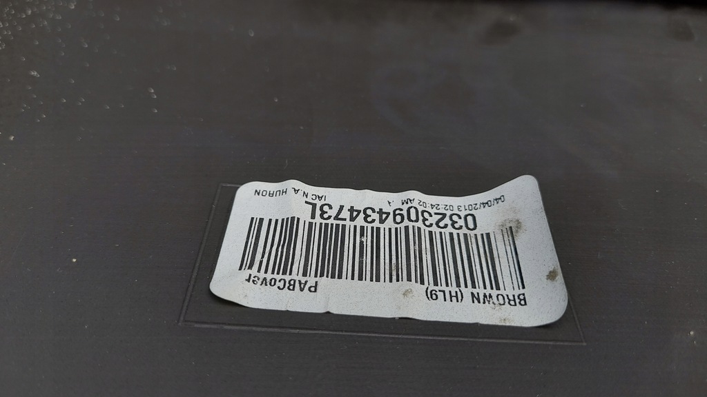 фото №12, Chrysler town country v 10-20 приборная панель приборная подушка 68086537ac usa