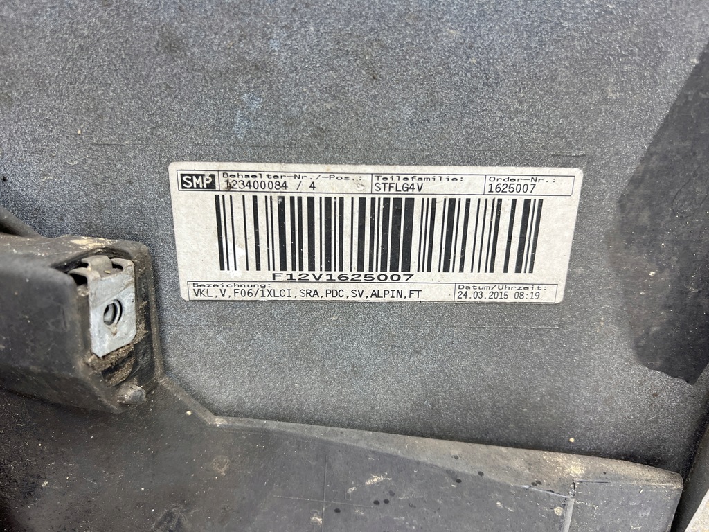 фото №10, Bmw 6 f06 f12 f13 lift бампер передний перед 6xpdc pod омыватель оригинал 14-