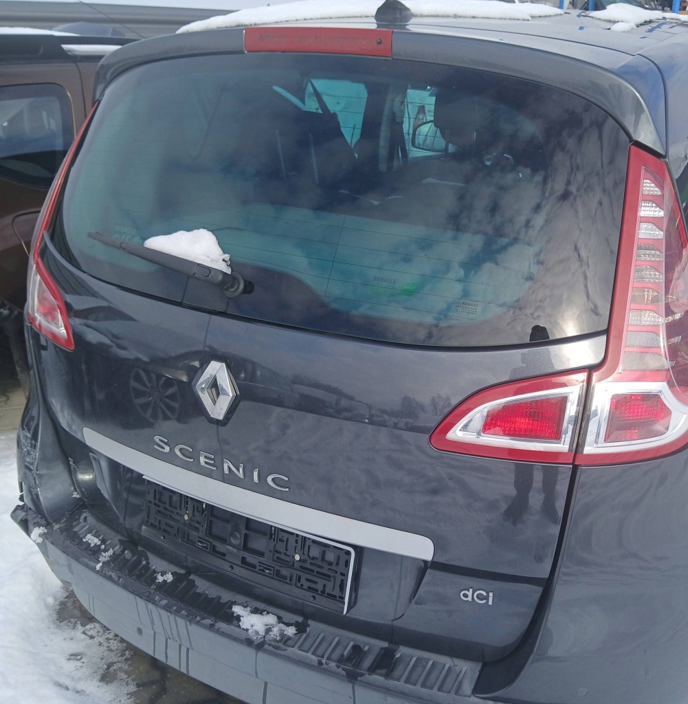 фото №10, Renault scenic iii крышка багажника задняя багажника задняя kol teb66 2010r