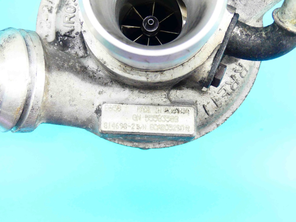 фото №6, Турбонагнетатель opel astra iv j 814698-2 55583588
