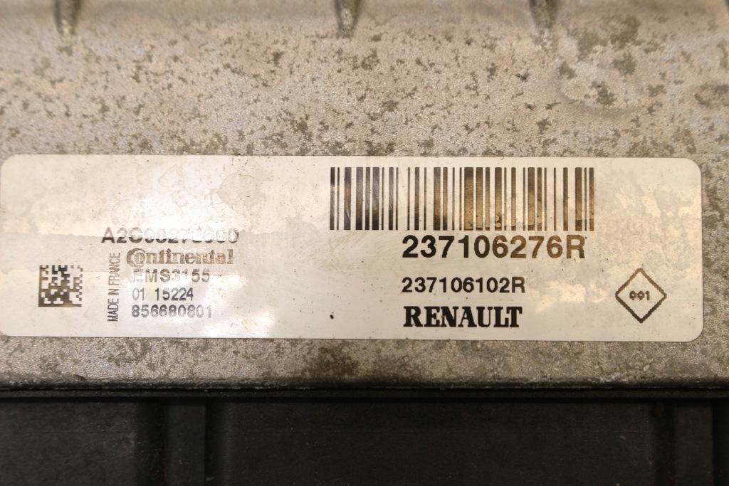 фото №5, Бортовий комп'ютер блок керування двигуна 1.2 tce 237106276r dacia dokker stepway