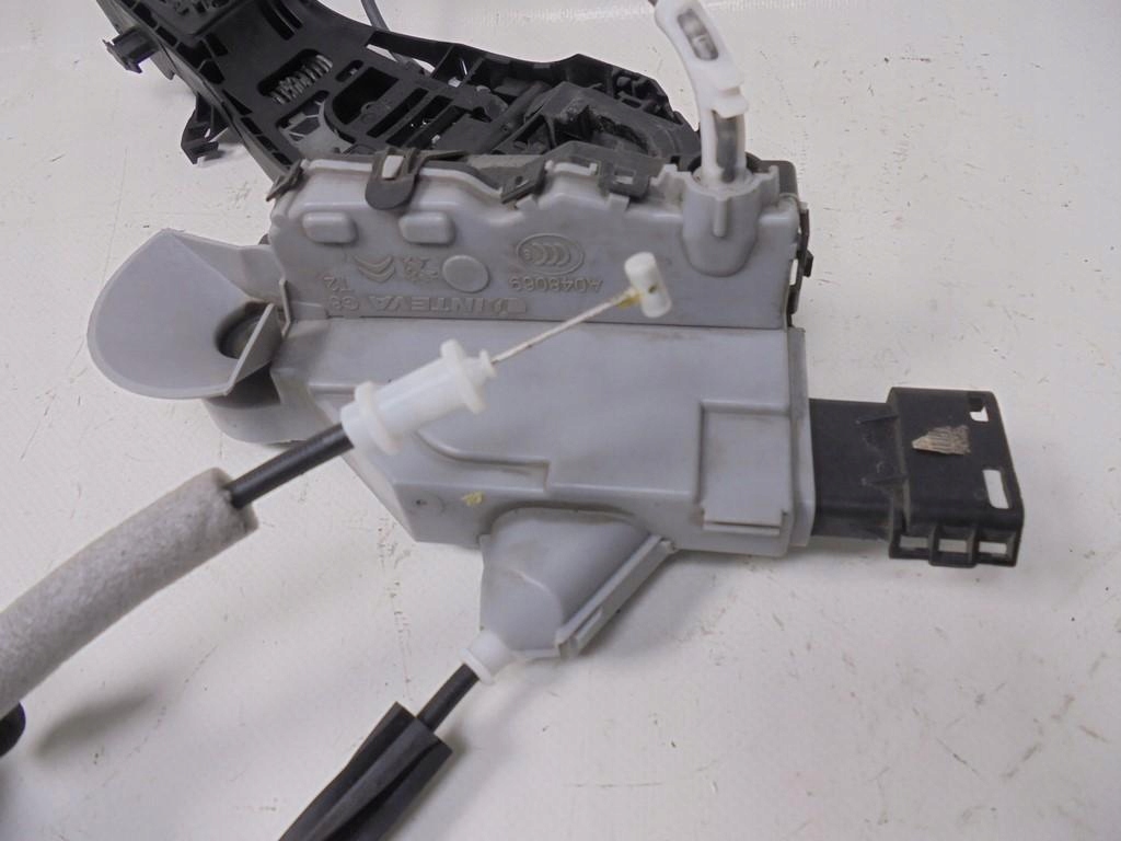 фото №11, Замок дверь левый перед кассета каркас ручка europa peugeot 3008 2 ii 19r