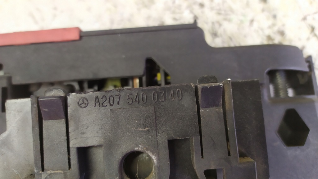 фото №5, Mercedes w207 модуль клема a2075400340