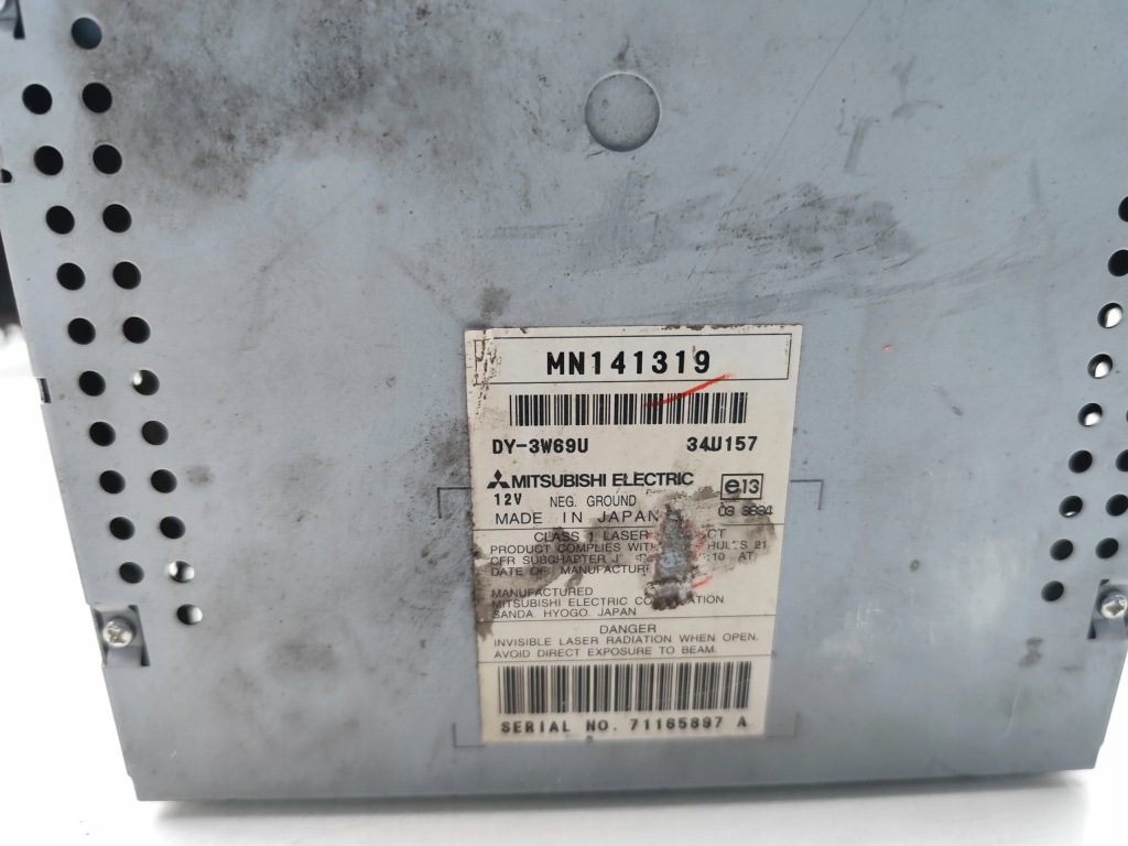 Mitsubishi outlander радио cd player. 2007 suv 4/5dr mn141319 dy-3w69u с Разборки