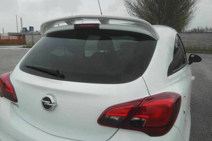 фото №7, Спойлер козырёк do opel corsa e 2014-2019 3d 3-дверь sobmart