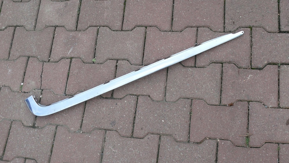 фото №1, Молдинг хром бампера правый задняя mercedes w140 91-