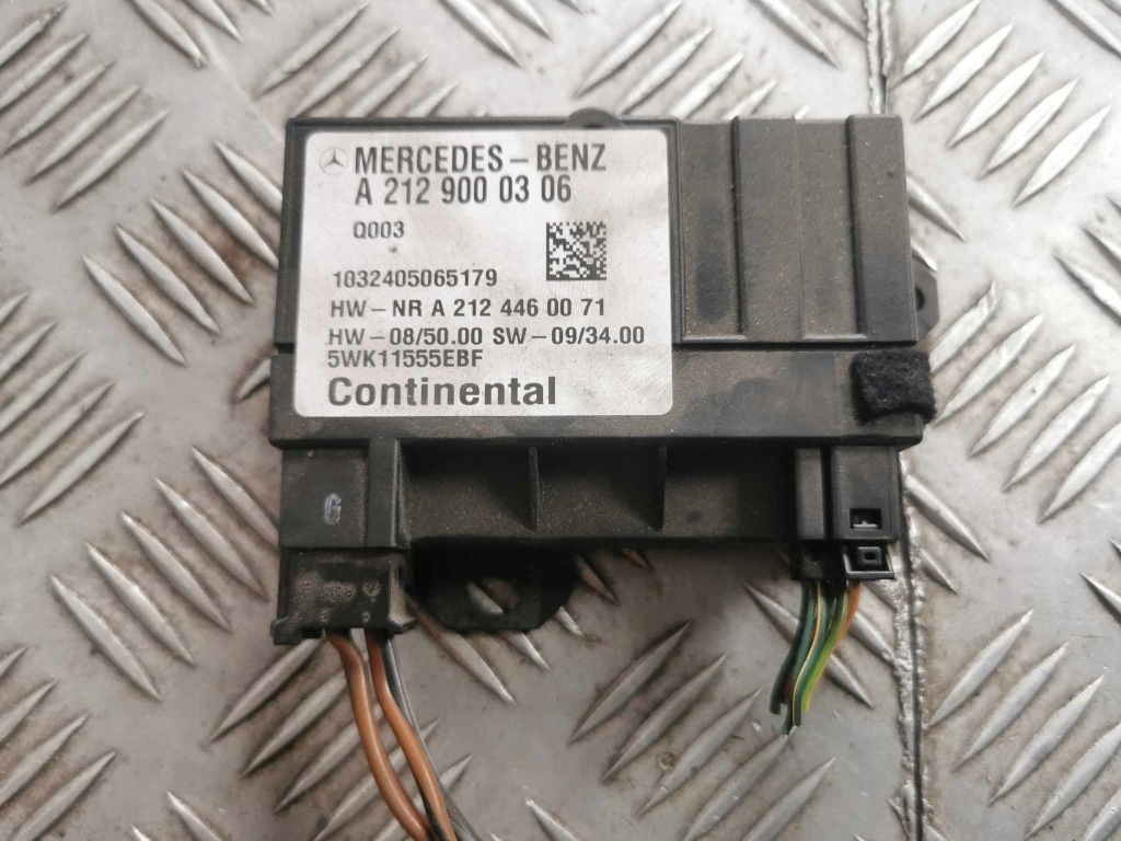 фото №1, Модуль блок керування насоса mercedes оригінальний номер a2129000306