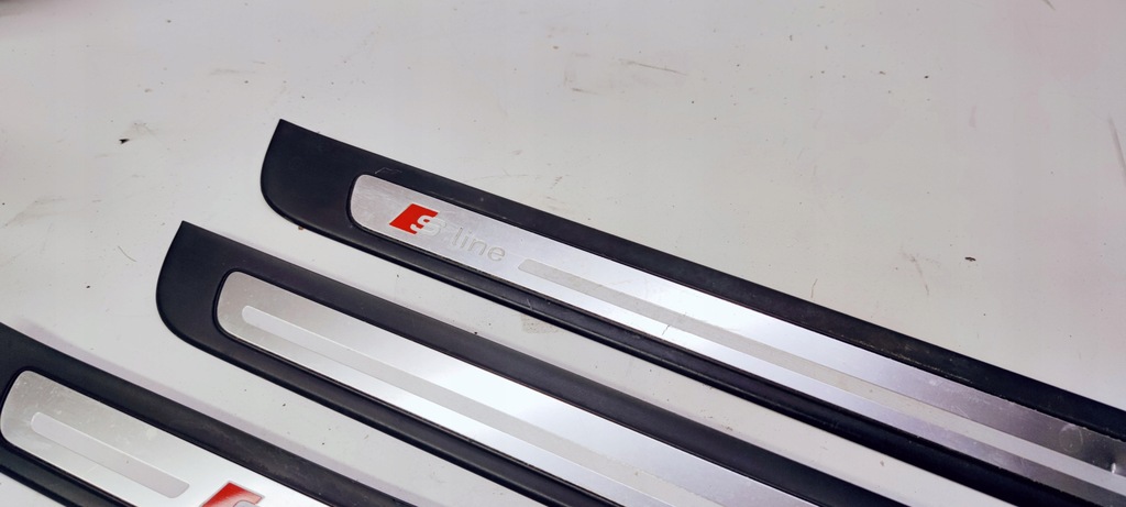 фото №6, Молдинг накладки порогові s line audi a7 4g8 оригінал