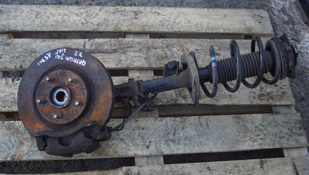 фото №4, Поворотный кулак правый перед nissan qashqai j10 lift 1.5