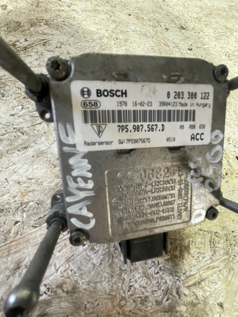 фото №4, Радар distronic porsche cayenne 7p5907567d