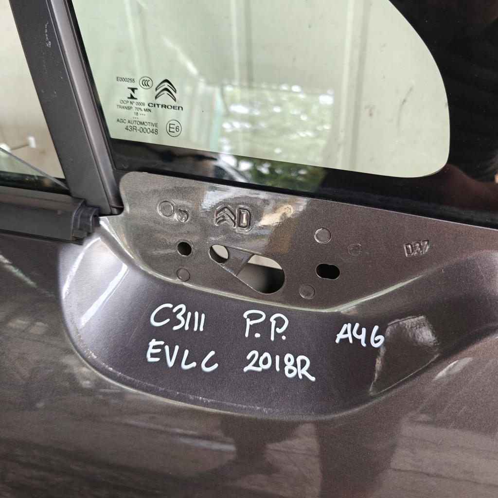 фото №2, Citroen c3 iii двері правий перед evlc 2018r