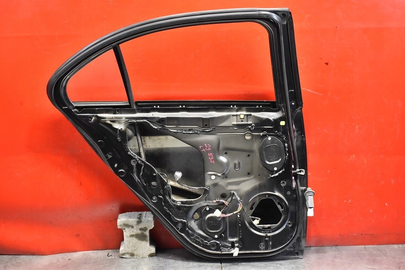 фото №11, Дверь левая задняя задние чёрные mitsubishi lancer 8 viii 5d hb 07-11
