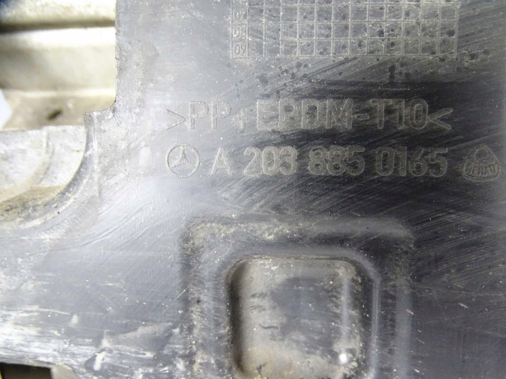 фото №8, Mercedes c klasa w203 бампер передний 345u a2038850025