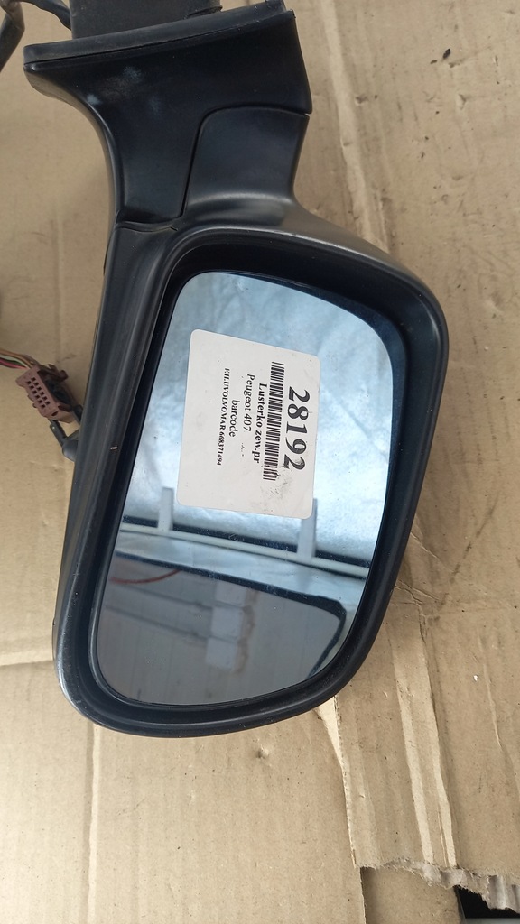 фото №7, Дзеркало праве peugeot 407 04r