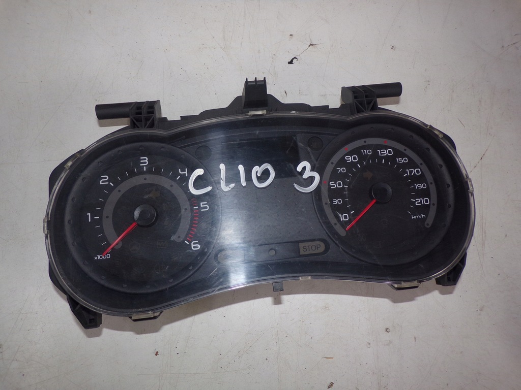 фото №1, Счетчик приборы renault clio iii 8200471238