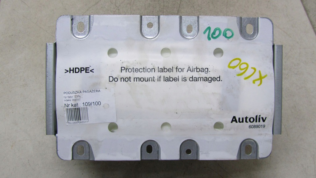 фото №1, Volvo xc60 подушка подушка безопасности пассажира 08-13