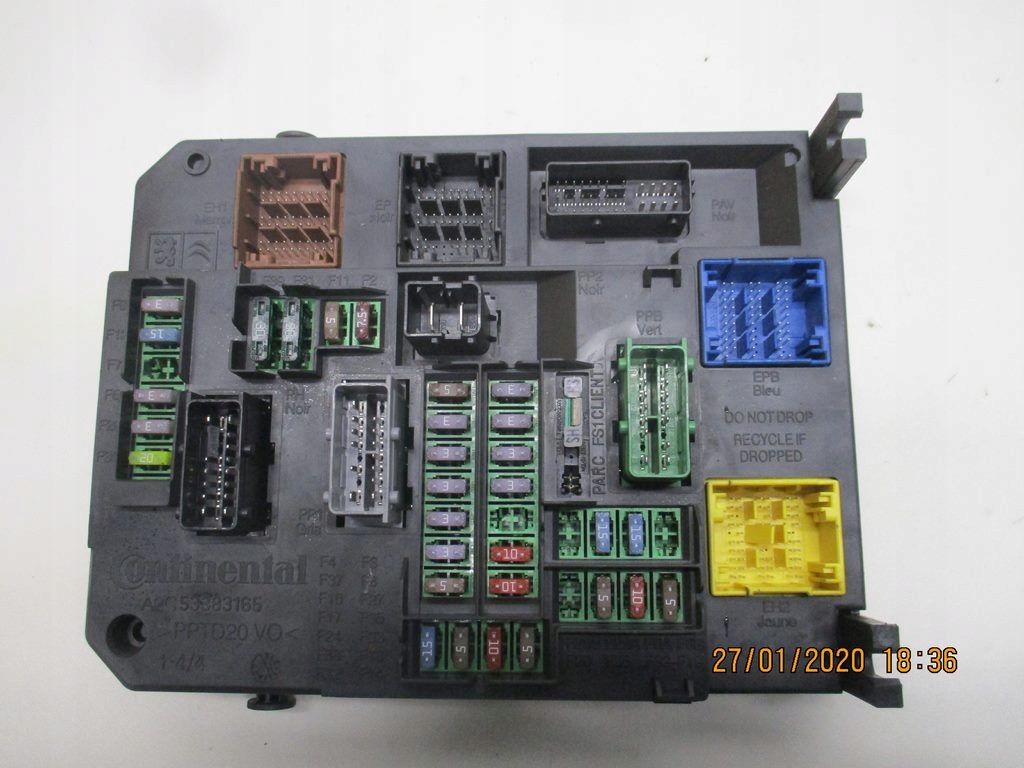 фото №5, Коробка предохранителей bsi citroen ds4 1.6 ehdi