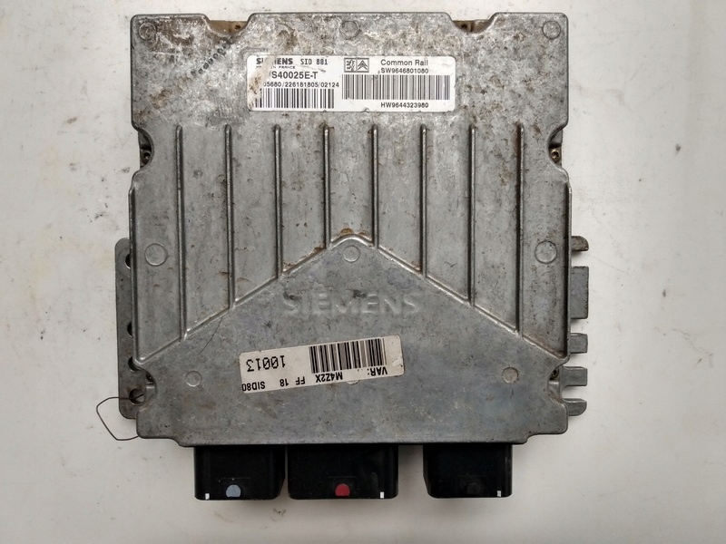 фото №1, Блок керування двигуна 9646801080 partner 2,0 hdi