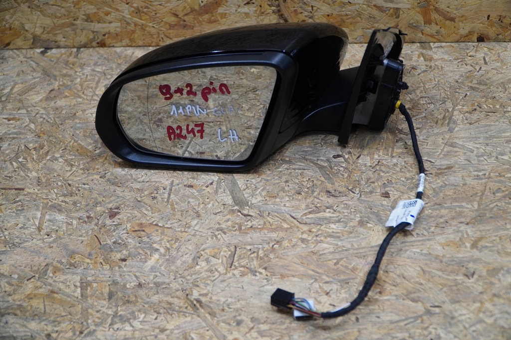 фото №10, Зеркало левая 11 pin правое 14 pin mercedes gla ii h247 191 оригинал идеальное состояние eu