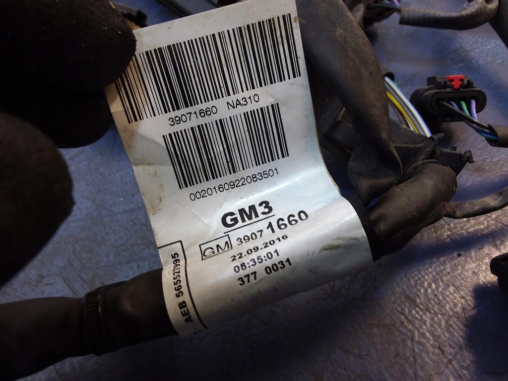 фото №10, Opel astra k 1.4 t джгут електропроводка двигуна