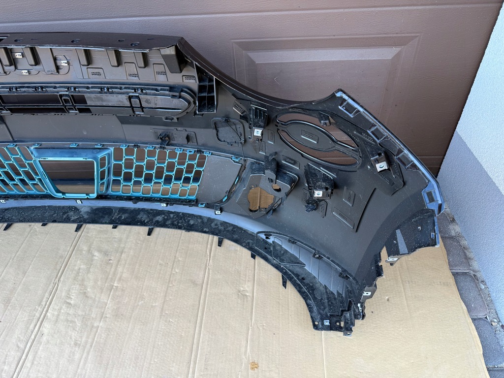 фото №12, Fiat 600 2023- бампер перед передний nero чёрный cinema