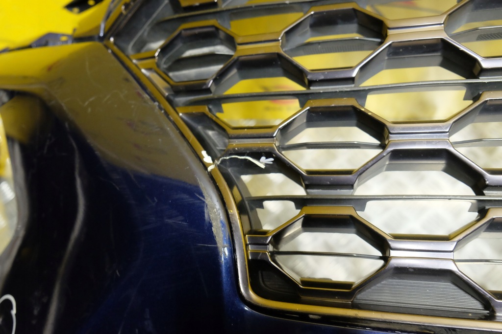 фото №12, Hyundai santa fe 2018 2019- бампер перед решётка радиатора