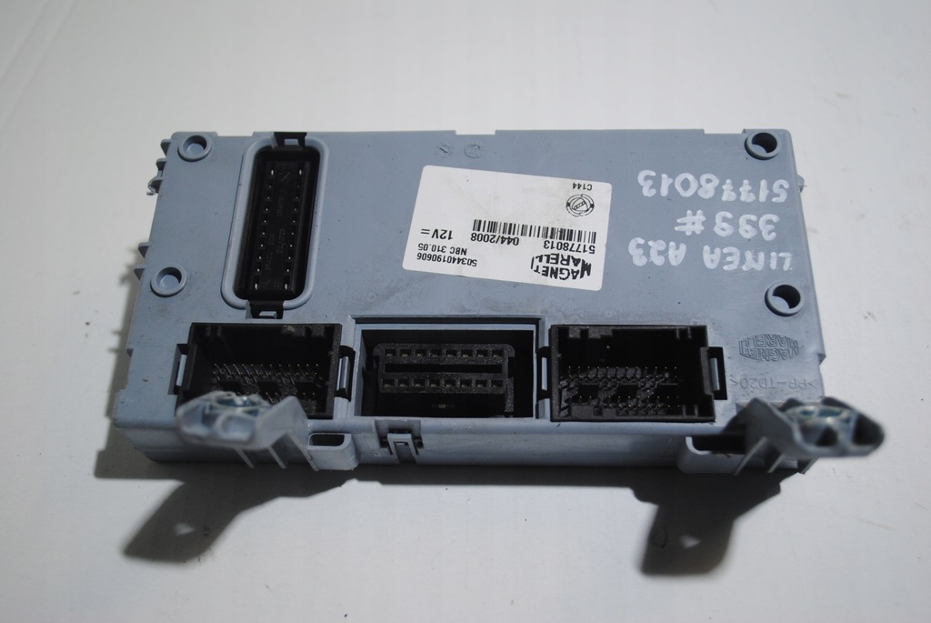 фото №7, Модуль бортовий комп'ютер fiat linea 51778013