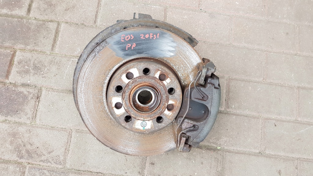 фото №1, Ступица поворотный кулак передняя правая vw eos 2.0 fsi