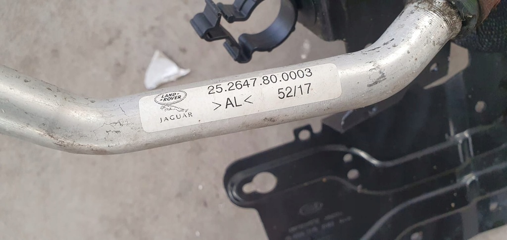 фото №3, Помпа wody лист кронштейн полный - land rover velar jaguar f pace