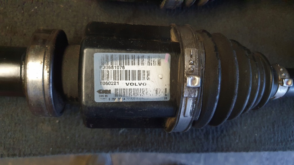 фото №5, Volvo s60 i v70 ii 2.4 d5 polift приводной вал правая autom