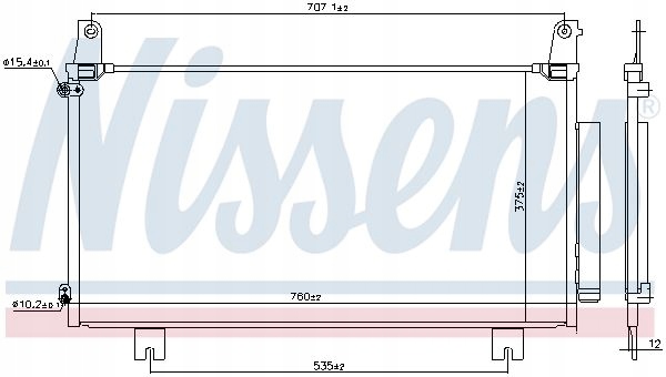 фото №7, Радиатор кондиционера nissens 941169