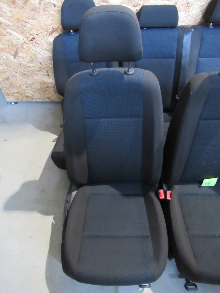 фото №8, Vw caddy iv 4 2k сидіння сидіння заднє сидіння isofix niebieskie kutamo