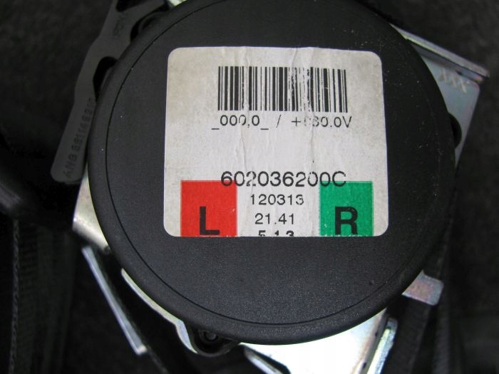 фото №6, Skoda octavia ii lift ремені безпеки kpl задня