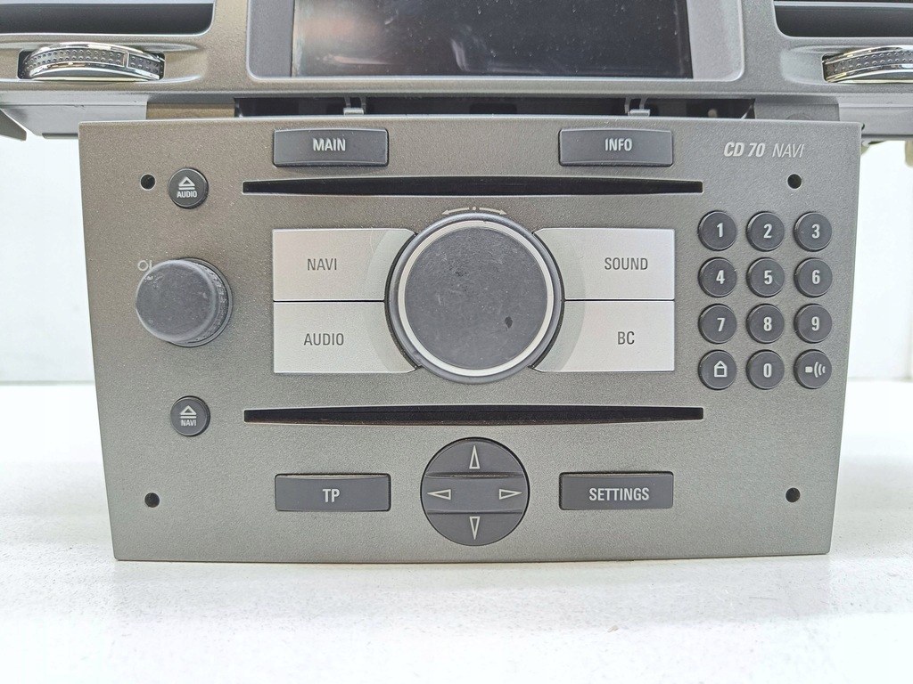 фото №4, Opel signum 2006 панель / радіопрогравач cd/dvd/gps