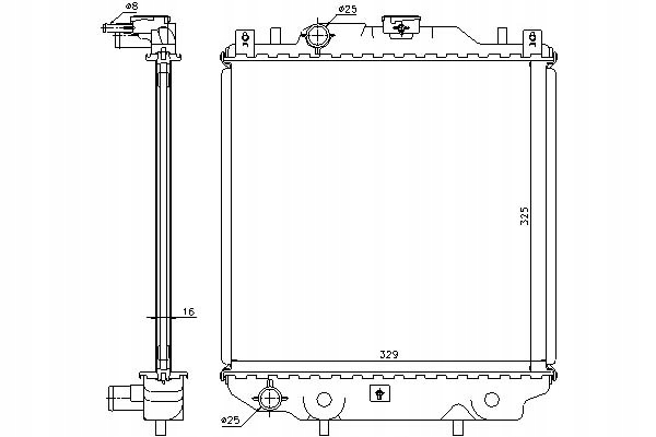 фото №11, Радіатор wody suzuki alto 1.0 ha11