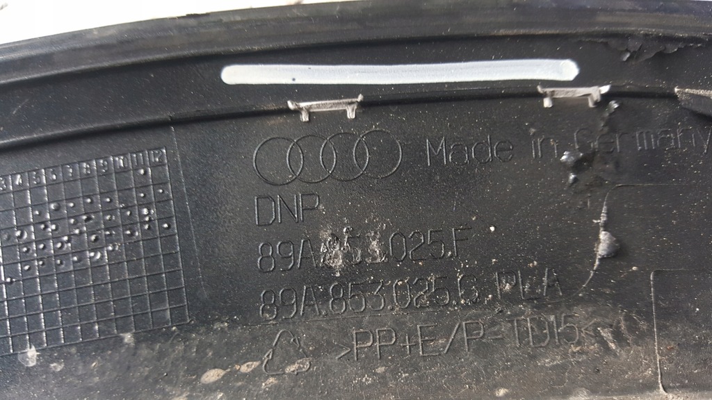 фото №11, Молдинг бампера передний левая сторона audi q4 e-tron 89a853025f