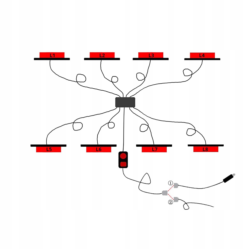 фото №7, 8x лампы предупредительные stroboskop pomoc эвакуатор лампы 12 24v