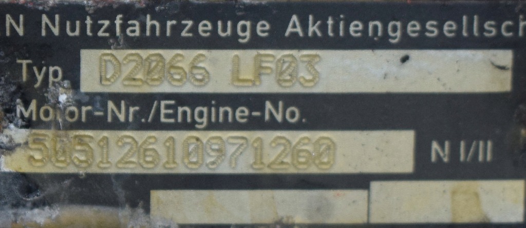 фото №10, Блок двигуна з ukł korbowo tłokowym man d2066 tga