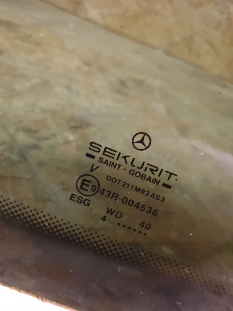 фото №6, Mercedes vito viano w639 стекло кузовная правый задняя