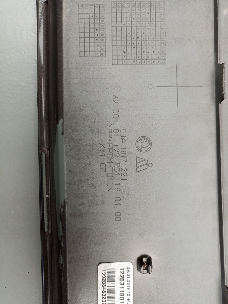 фото №14, Skoda rapid ii 2012- бампер перед передний pdc-4 5ja807221f =