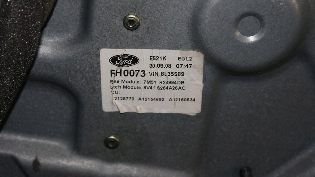 фото №9, Двері лівий задня ford kuga mk1 f8