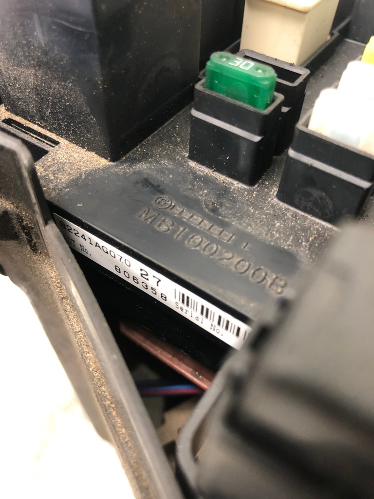 фото №7, Коробка предохранителей subaru legacy iv kombi