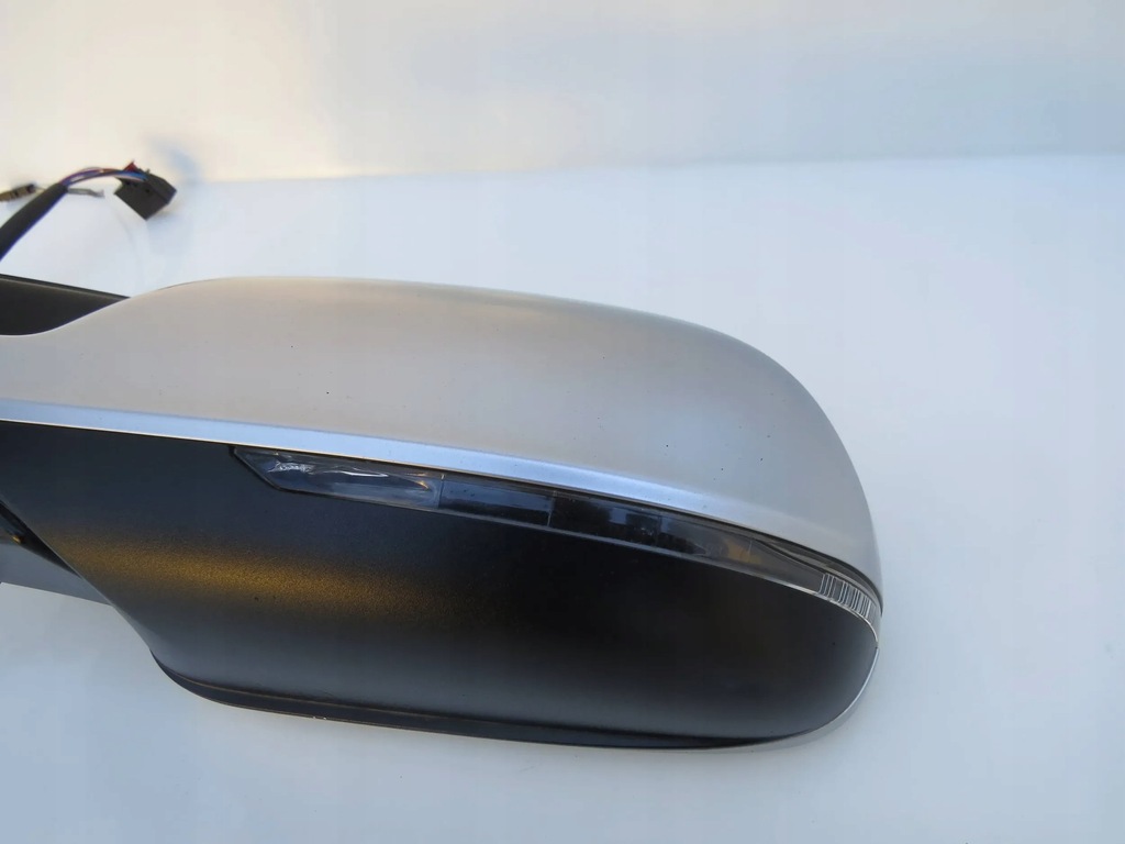 фото №11, Дзеркало зовнішнє ліва 12 pin 10+2 europa асистент хром audi a4 s4 b8