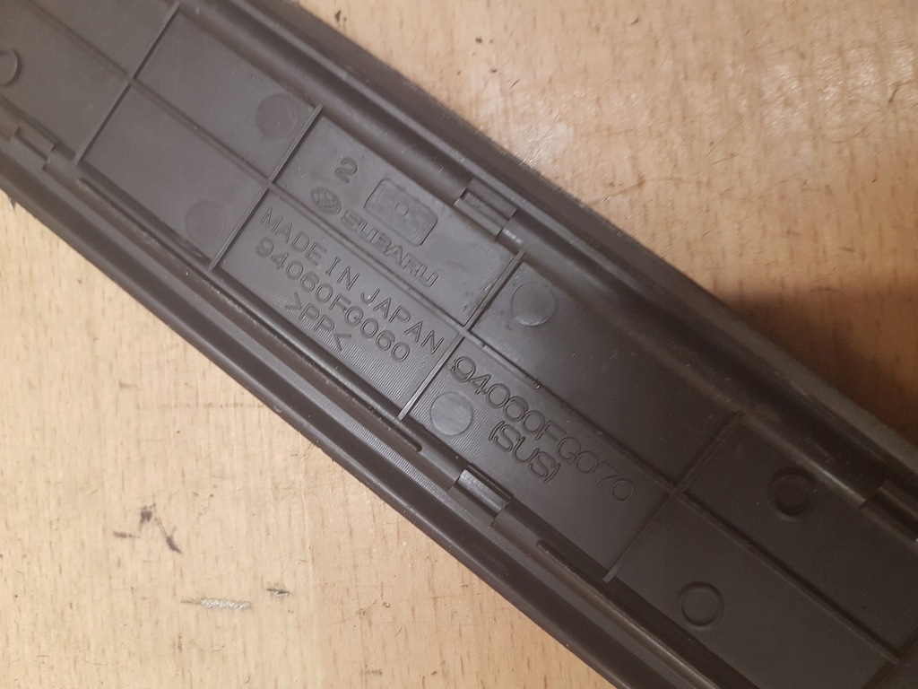 фото №3, Молдинг защита порог перед пара subaru forester iii