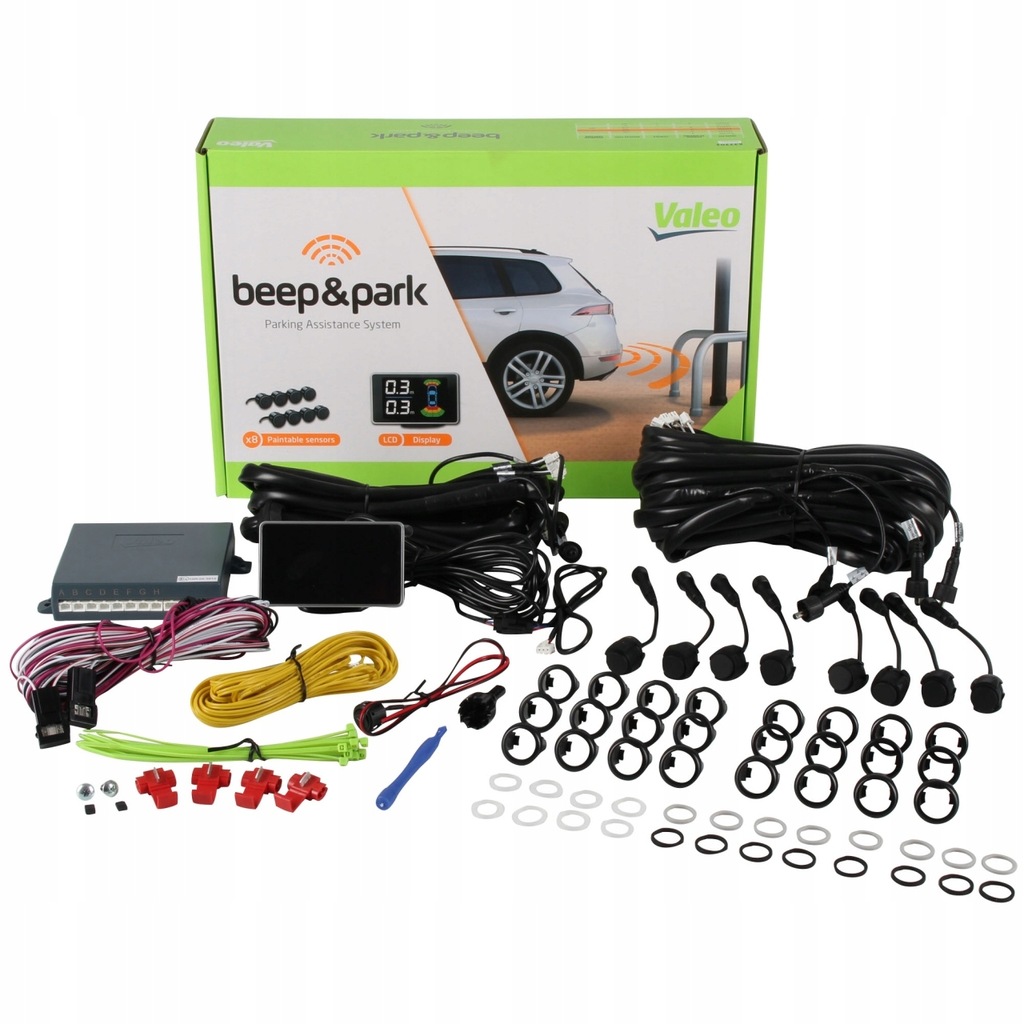 фото №8, Датчики парковки valeo 8 szt перед +задняя wyświet