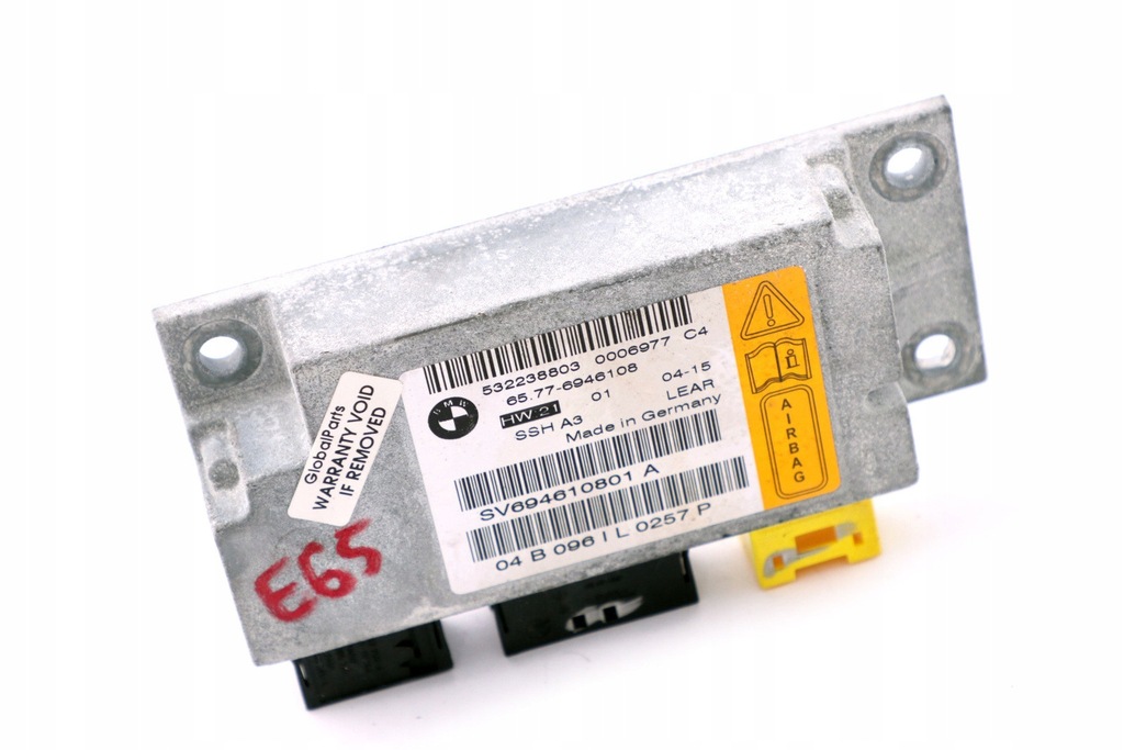 фото №12, Датчик подушка безопасности подушек bmw оригинальный номер 6946108